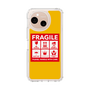 スリムプロテクションケース［ FRAGILE Sticker - Yellow ］