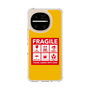 スリムプロテクションケース［ FRAGILE Sticker - Yellow ］