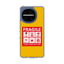 スリムプロテクションケース［ FRAGILE Sticker - Yellow ］