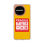 スリムプロテクションケース［ FRAGILE Sticker - Yellow ］