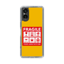 スリムプロテクションケース［ FRAGILE Sticker - Yellow ］