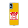 スリムプロテクションケース［ FRAGILE Sticker - Yellow ］