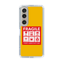 スリムプロテクションケース［ FRAGILE Sticker - Yellow ］