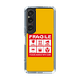 スリムプロテクションケース［ FRAGILE Sticker - Yellow ］