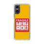 スリムプロテクションケース［ FRAGILE Sticker - Yellow ］