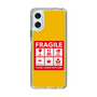 スリムプロテクションケース［ FRAGILE Sticker - Yellow ］