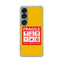 スリムプロテクションケース［ FRAGILE Sticker - Yellow ］