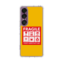 スリムプロテクションケース［ FRAGILE Sticker - Yellow ］