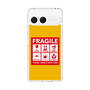 スリムプロテクションケース［ FRAGILE Sticker - Yellow ］