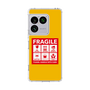 スリムプロテクションケース［ FRAGILE Sticker - Yellow ］