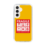 スリムプロテクションケース［ FRAGILE Sticker - Yellow ］