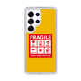 スリムプロテクションケース［ FRAGILE Sticker - Yellow ］