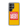 スリムプロテクションケース［ FRAGILE Sticker - Yellow ］