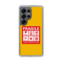 スリムプロテクションケース［ FRAGILE Sticker - Yellow ］