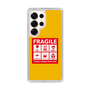 スリムプロテクションケース［ FRAGILE Sticker - Yellow ］