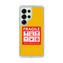 スリムプロテクションケース［ FRAGILE Sticker - Yellow ］