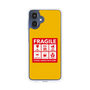 スリムプロテクションケース［ FRAGILE Sticker - Yellow ］