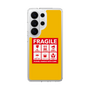 スリムプロテクションケース［ FRAGILE Sticker - Yellow ］