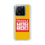 スリムプロテクションケース［ FRAGILE Sticker - Yellow ］