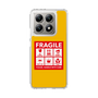スリムプロテクションケース［ FRAGILE Sticker - Yellow ］