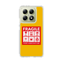 スリムプロテクションケース［ FRAGILE Sticker - Yellow ］