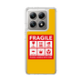 スリムプロテクションケース［ FRAGILE Sticker - Yellow ］