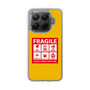スリムプロテクションケース［ FRAGILE Sticker - Yellow ］