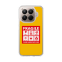 スリムプロテクションケース［ FRAGILE Sticker - Yellow ］