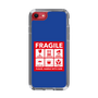 スリムプロテクションケース［ FRAGILE Sticker - Blue ］