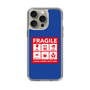 スリムプロテクションケース［ FRAGILE Sticker - Blue ］