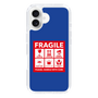 スリムプロテクションケース［ FRAGILE Sticker - Blue ］