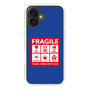 スリムプロテクションケース［ FRAGILE Sticker - Blue ］