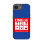 スリムプロテクションケース［ FRAGILE Sticker - Blue ］