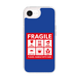 スリムプロテクションケース［ FRAGILE Sticker - Blue ］