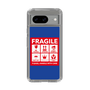 スリムプロテクションケース［ FRAGILE Sticker - Blue ］