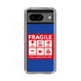 スリムプロテクションケース［ FRAGILE Sticker - Blue ］