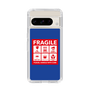 スリムプロテクションケース［ FRAGILE Sticker - Blue ］