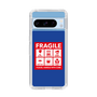 スリムプロテクションケース［ FRAGILE Sticker - Blue ］