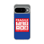 スリムプロテクションケース［ FRAGILE Sticker - Blue ］