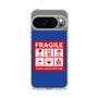 スリムプロテクションケース［ FRAGILE Sticker - Blue ］