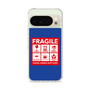 スリムプロテクションケース［ FRAGILE Sticker - Blue ］