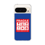スリムプロテクションケース［ FRAGILE Sticker - Blue ］