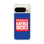 スリムプロテクションケース［ FRAGILE Sticker - Blue ］