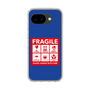 スリムプロテクションケース［ FRAGILE Sticker - Blue ］