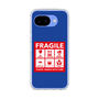 スリムプロテクションケース［ FRAGILE Sticker - Blue ］