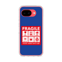 スリムプロテクションケース［ FRAGILE Sticker - Blue ］