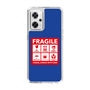 スリムプロテクションケース［ FRAGILE Sticker - Blue ］