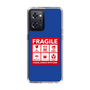 スリムプロテクションケース［ FRAGILE Sticker - Blue ］