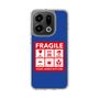 スリムプロテクションケース［ FRAGILE Sticker - Blue ］