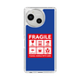スリムプロテクションケース［ FRAGILE Sticker - Blue ］
